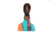 Picture of Terracotta Doll with Blue & Orange Dress