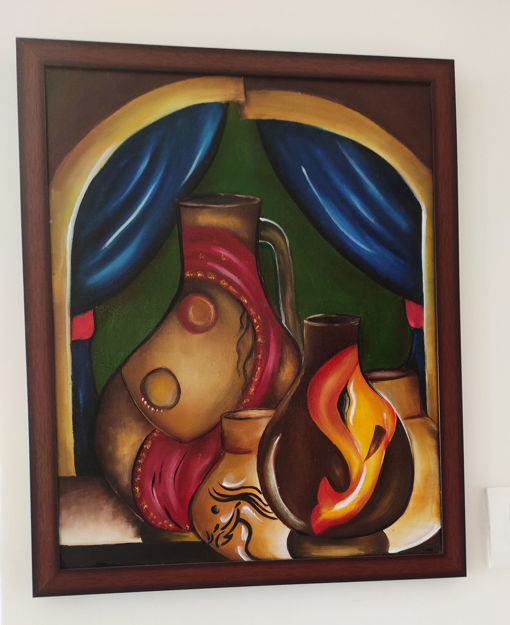 Picture of Abstract Pot Art (Still Life)