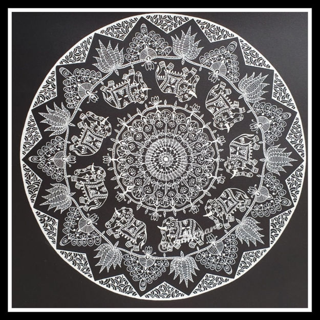 Picture of Akasaganga Pen Painting