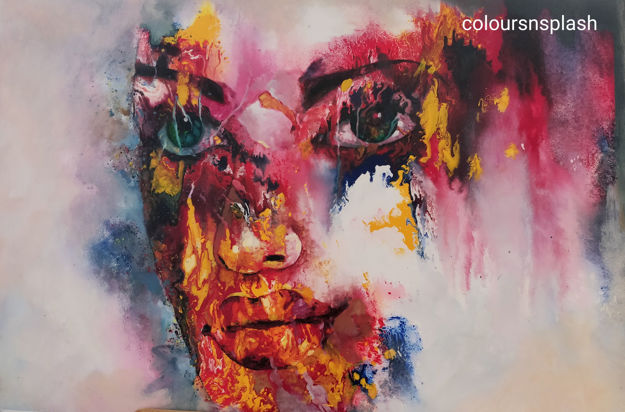 Picture of Colourful Aspiration Oil Painting