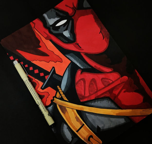 Picture of Deadpool Comic Book Art