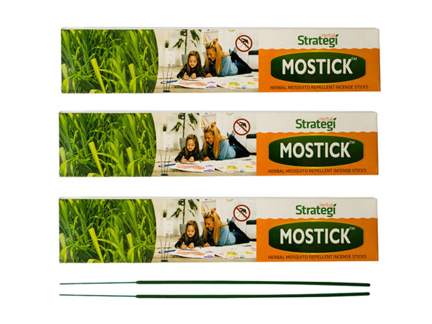 Picture of Herbal Mosquito Repellent Agarbathi (Pack of 40 Sticks)