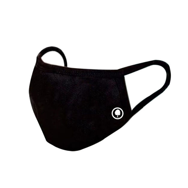Picture of Cotton Face Mask Black - Pack of 10 (Available in 2 sizes)