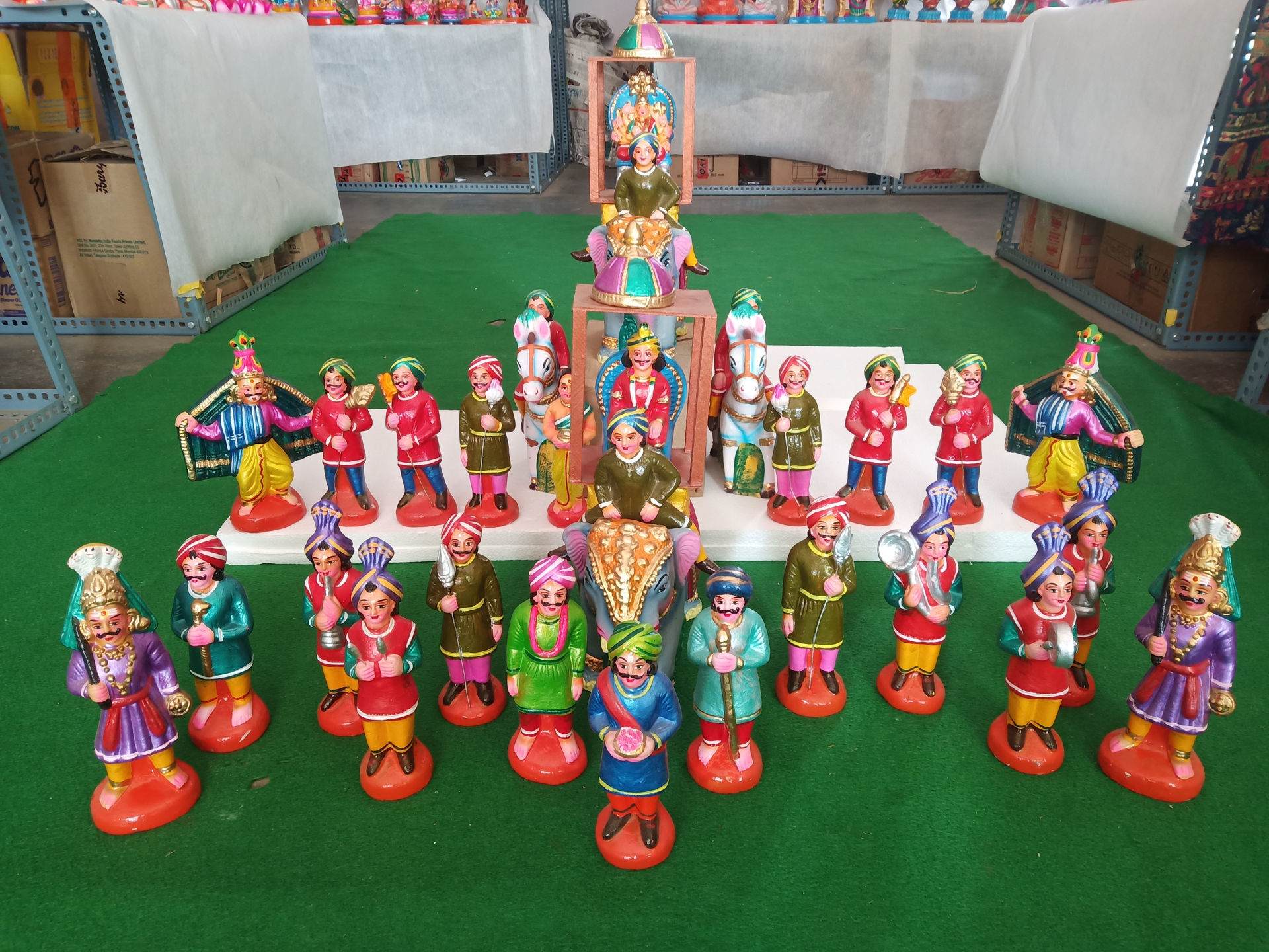 Dasara Set Golu Dolls (36 pieces) Buy Authentic Indian