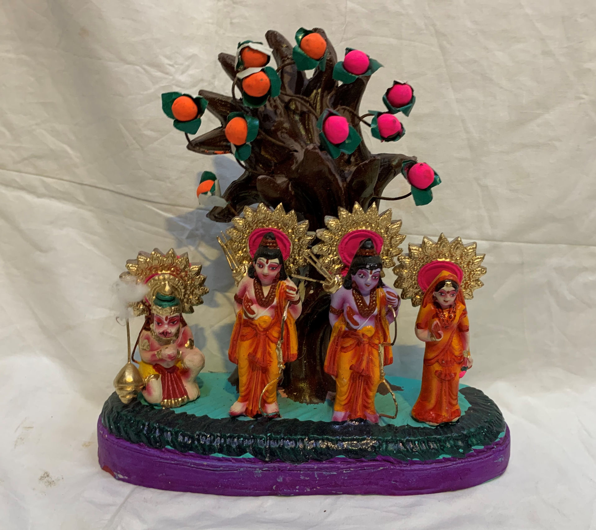 Rama with Tree Set Golu Dolls | Wecomart - Buy Authentic Indian ...