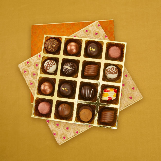 Picture of Elegant Gift Box with Belgian Pralines