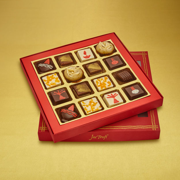 Picture of Modern Chocolate Mithai Box of 16