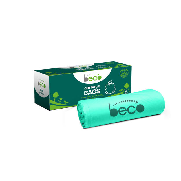 Picture of Bio Garbage Bags Compostable 15 pcs/roll (Pack of 3) - Medium