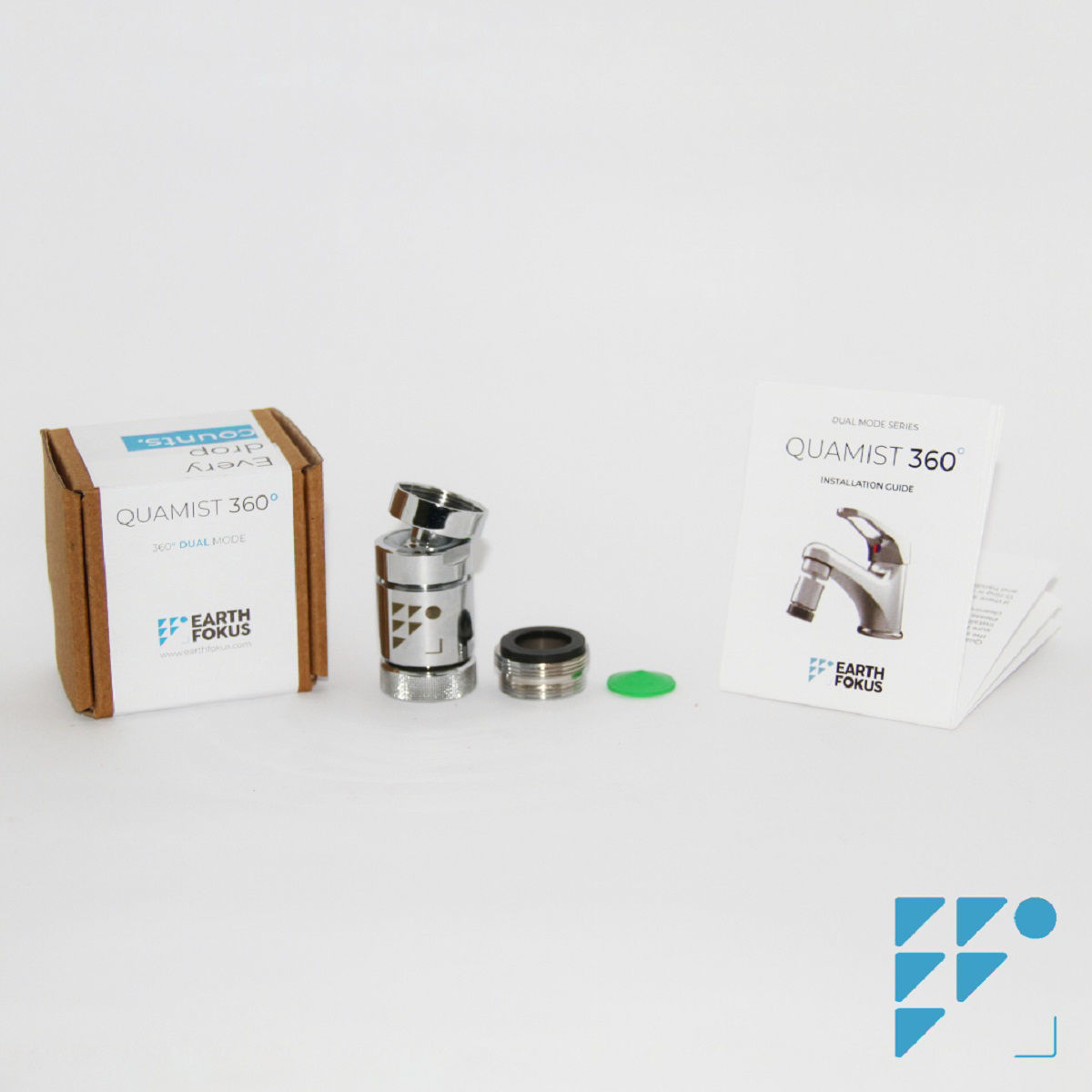 Quamist Dual Mode with 360° Rotation Water Saving Nozzle