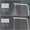 Picture of Quamist Dual Mode Water Saving Nozzle