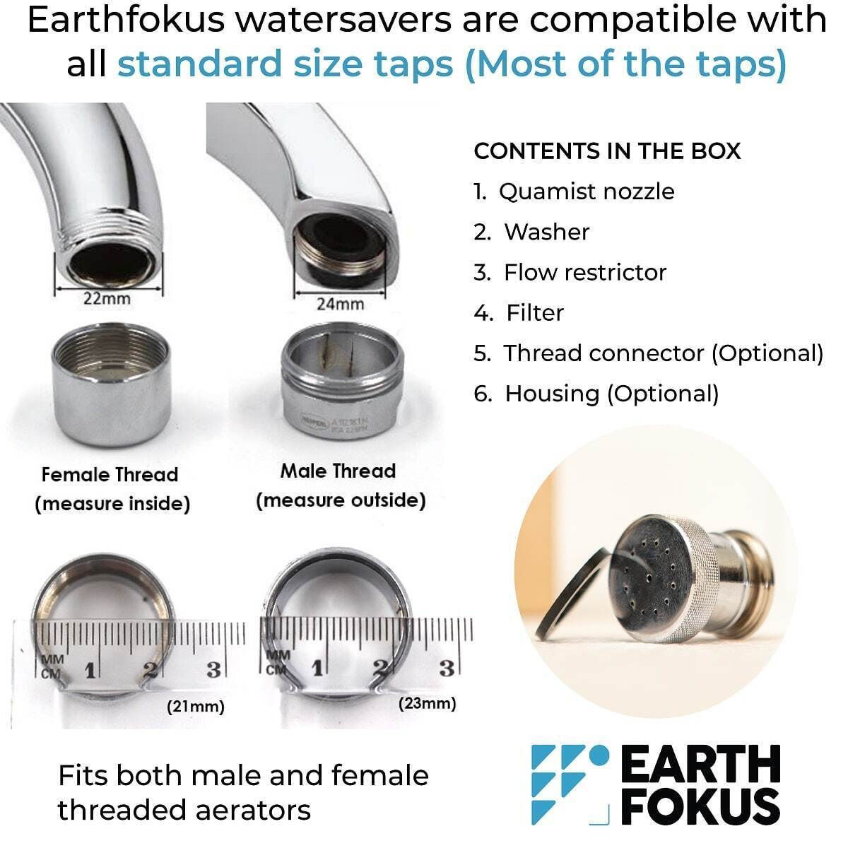 Quamist Dual Mode Water Saving Nozzle Buy Authentic Indian