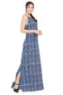 Picture of Strappy Indigo Maxi Dress