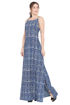 Picture of Strappy Indigo Maxi Dress