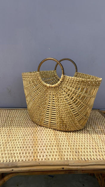 Picture of Latice Style V shape Bag