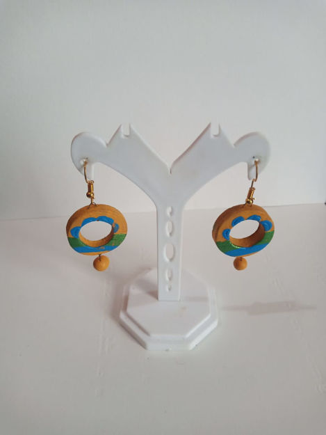 Picture of Terracotta Hanging Ear Ring