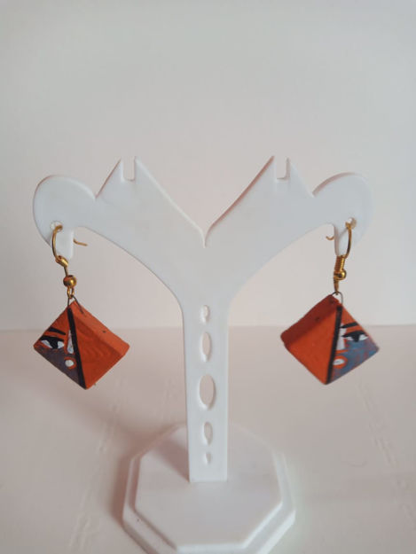 Picture of Terracotta Hanging Ear Ring