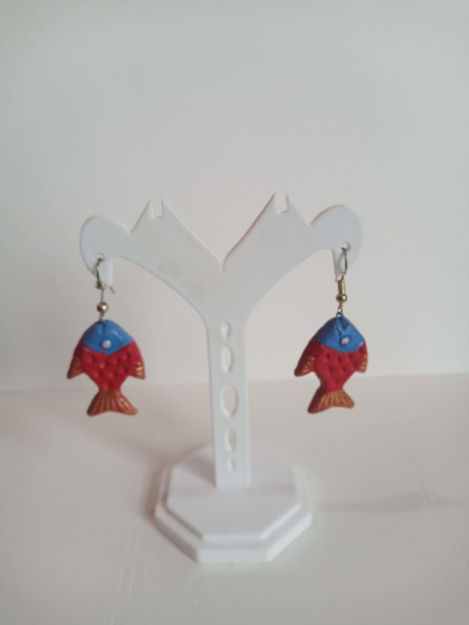 Picture of Terracotta Hanging Ear Ring