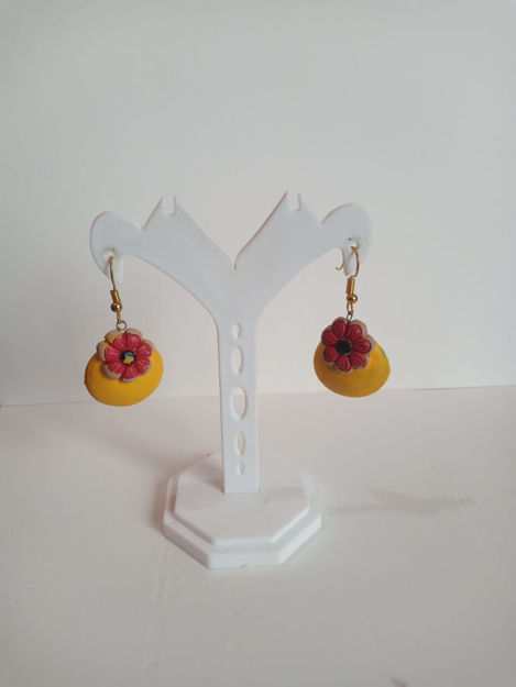 Picture of Terracotta Hanging Ear Ring