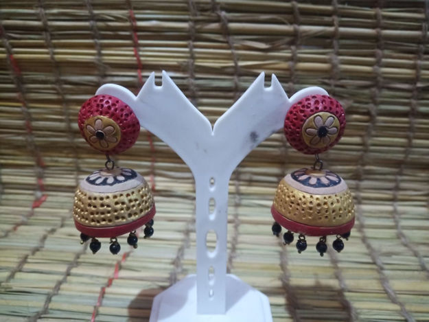 Picture of Terracotta Jhumka with Stud