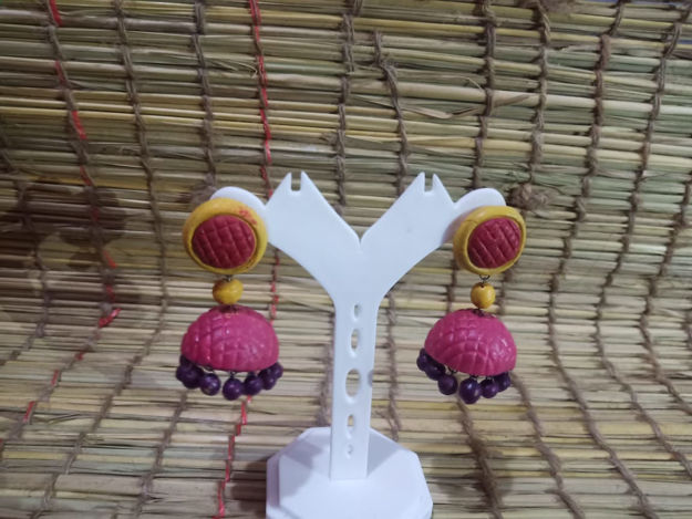 Picture of Terracotta Jhumka with Stud
