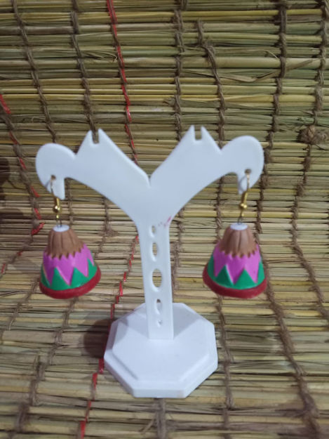 Picture of Terracotta Jhumki Hanging