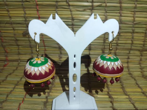 Picture of Terracotta Jhumki Hanging