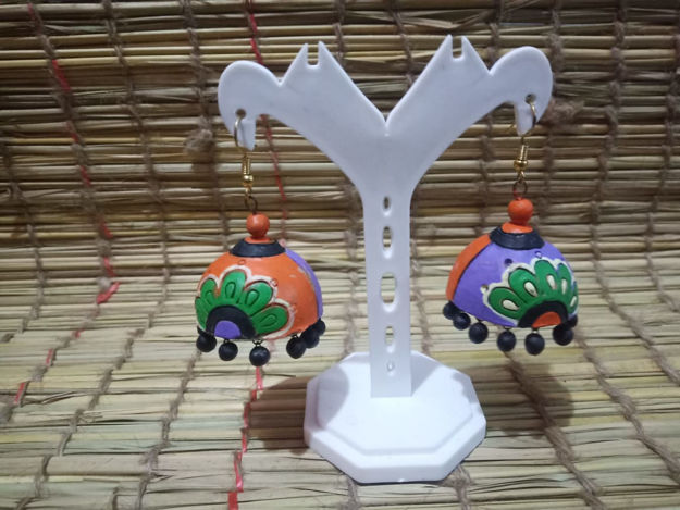 Picture of Terracotta Jhumki Hanging