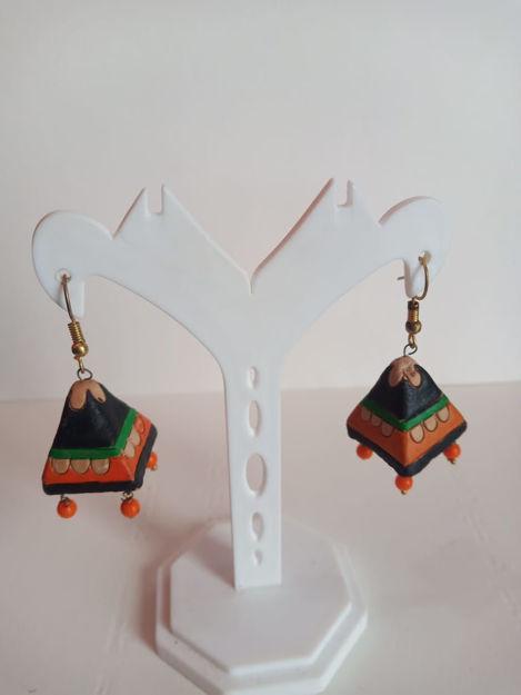 Picture of Terracotta Jhumki Hanging