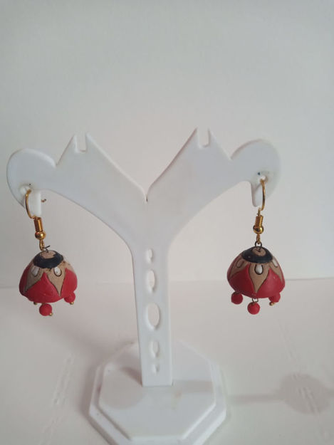 Picture of Terracotta Jhumki Hanging