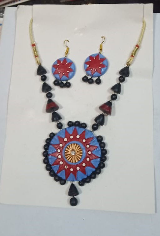 Blue Big Pendant