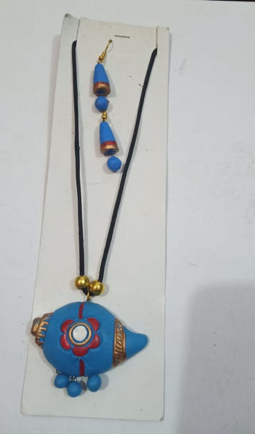 Picture of Terracotta Multicolour Jewellery Set