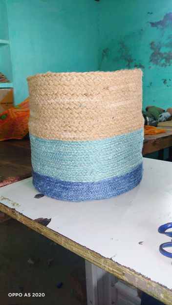 Picture of Jute Braid Laundry Basket