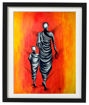 Picture of Hand Painted Canvas Monk