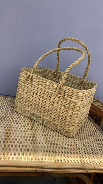 Picture of Rectangle Basket Made of Kauna Grass