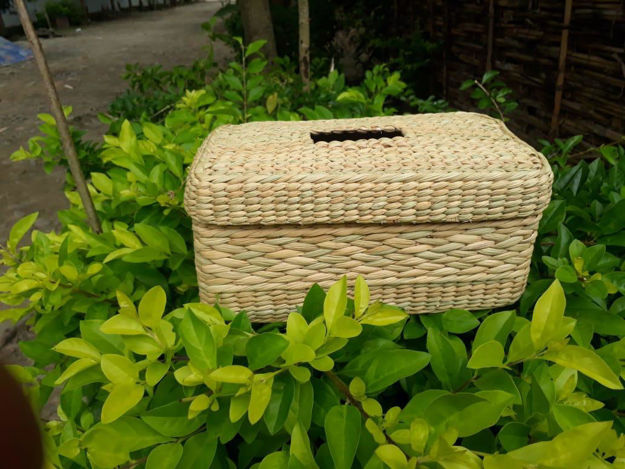 Picture of Tissue Box Made of Kauna Grass