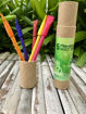 Picture of 5 Plantable Seed Paper Pens Colourful in a Reusable Box