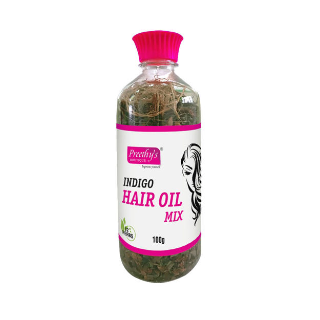 Picture of Preethy's Boutique Indigo Hair Oil Mix 100g