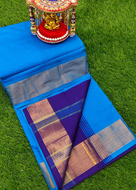 Picture of Silk Saree with Kaddi Border