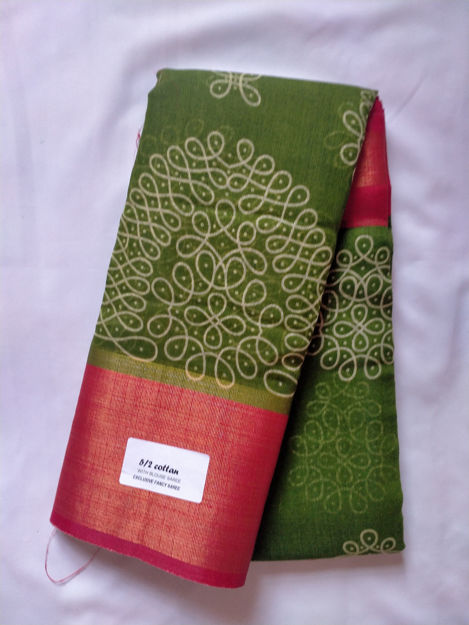 Picture of Rangoli Saree for Daily Wear - Available in 9 Colors