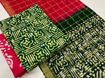 Picture of Cotton Batik Print Material Set (unstitched) - Available in 8 Colors