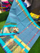 Picture of Zebra Lines Ikkath Border Sarees - Available in 5 colors