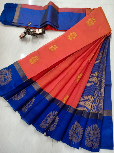 Picture of Kottanchi Silk Cotton Sarees