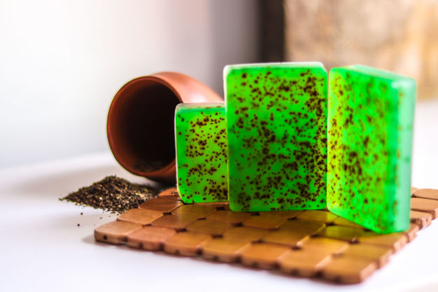 Picture of Green Tea Soap Handmade Soap for Acne prone and Oily skin
