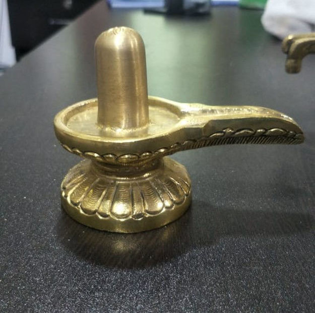 Picture of Lord Shiva Linga Brass Statue