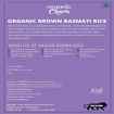 Picture of Organic Brown Basmati Rice - 500g