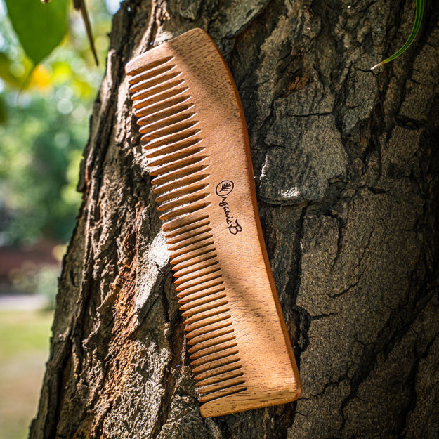 Picture of Neem Comb (Wave Shaped) for Detangling