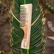 Picture of Neem Wood Comb with Handle (Wide)