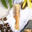 Picture of Neem Wood Comb with Handle (Wide)