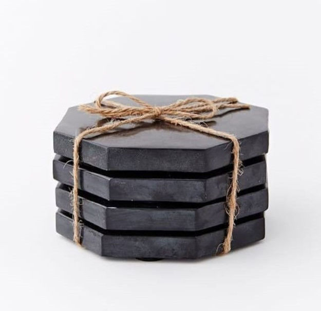 Picture of Black Coaster Set of 4