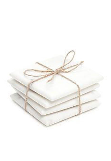 Picture of Square Marble Coaster - Set of 4